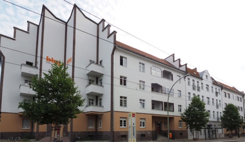 Abgeschlossenes Bauprojekt