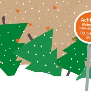 Abholung Weihnachtsbäume